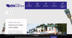 Desktop Screenshot of maler-seebacher.com