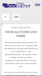 Mobile Screenshot of maler-seebacher.com
